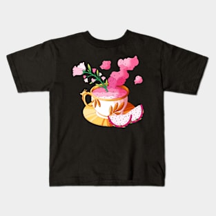 Dragonfruit Tea Kids T-Shirt